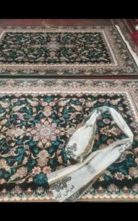 یک جفت فرش 6متری سالمو تمیز تمام نخ