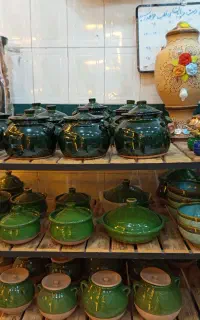 ظروف سفالی.ماست بندی.ماگ