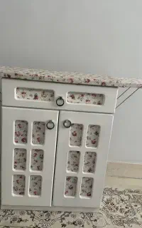 میز اتو و چرخ خیاطی و اتو
