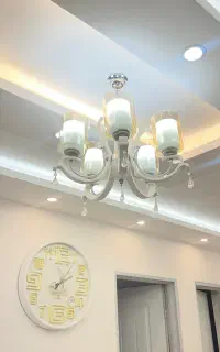 لوستر ۵شعله و تک شعله