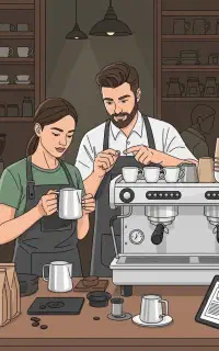 قهوه کهن باریستا