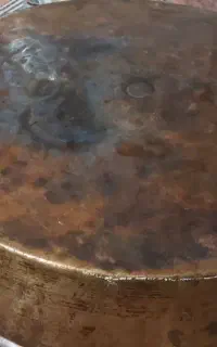 لگن مسی قدیمی مادر بزرگ