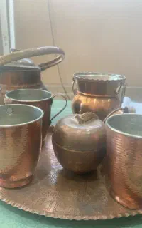 خر یدو فروش ظروف مسی برنجی و روحی نو دست ۲ ضایعات