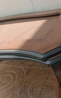 میز غذا خوری چوب اصل با ظاهری شیک