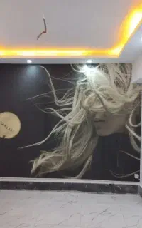 نقاشی ساختمان رنگکاری کاغذدیواری