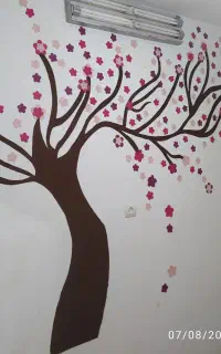 تزیینی با نمد برای اتاق کودک یا مهد کودک ها
