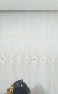 پرده بسیار زیبا با والن