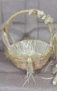 سبد وتیشه برای مراسم بله برون