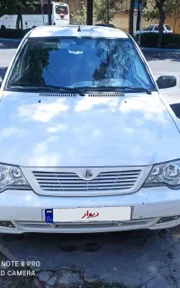سلام هاچ بک سفید روغنی مدل 92 بدون رنگ