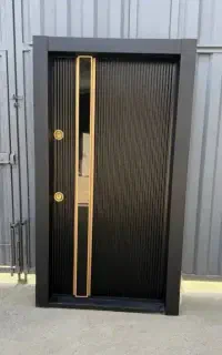 درب ضدسرقت سری لوکس مشکی و طوسی و سفید