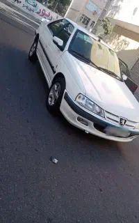پژو پارس مدل 87 بدون رنگ درحد 1400