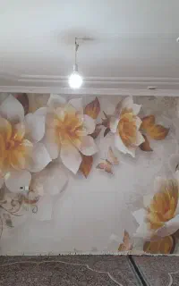 نصب کاغذ دیواری
