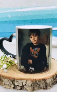 لیوان جادویی با متن عاشقانه و عکس دلخواه چاپعکس
