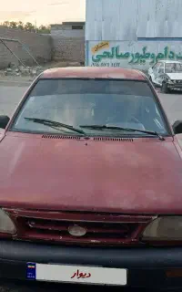 پراید مدل ۸۲ بدون رنگ شاسی پلمپ