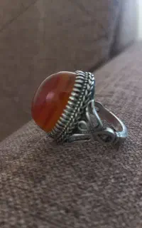 انگشترنقره وساعت