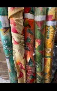 پارچه گیاهی وارداتی هندی نخی