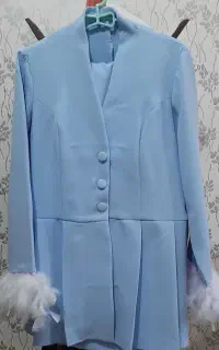 کت و شلوار نو مجلسی استین پر