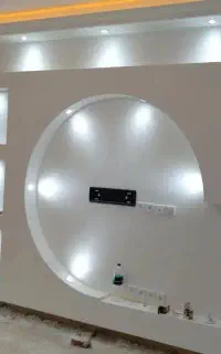 سفیدکاری گچکاری سفیدکار نورمخفی لکه گیری