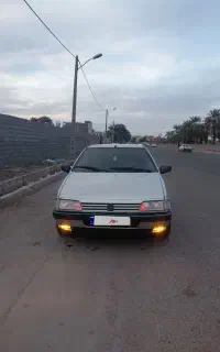 پژو نقره ای مدل 87 دوگانه