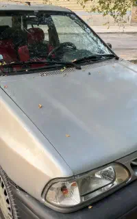پراید نقره ای مدل ۸۷