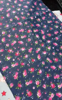 پارچه ملافه طاها نخی رنگ ثابت