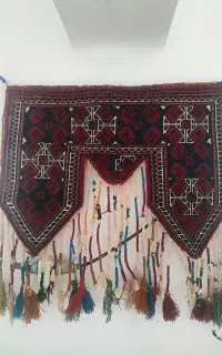 صنایع دستی کیف،کفش،شلوار،یقه،آویز ترکمنی