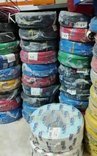 خریدار و فروش سیم وکابل برق کلیه لوازم برقی