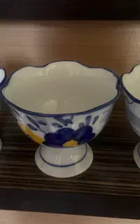 ست فنجان و بستنی خوری۶نفره