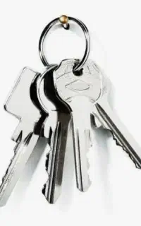 یک دست دسته کلید پیدا شده
