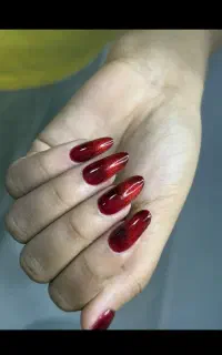 مدل ناخن با هزینه مواد (در منزل خودم)