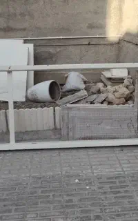 چهار چوب  و درب چوبی