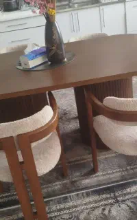 میز نهار خوری شش نفره