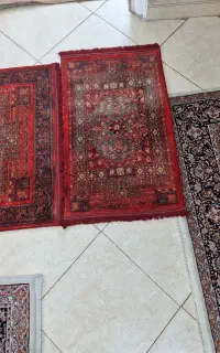 فرش راهرویی دو عدد و یک عدد پادری