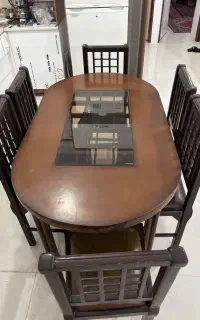 میز و صندلی شش نفره