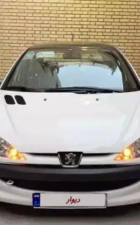 پژو 206 پاناروما مدل 1401 بدون رنگ