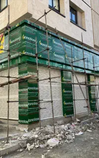 اجرای نمای کامپوزیت و تابلوی فروشگاه