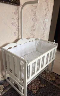گهواره کنار تخت مادرmdf