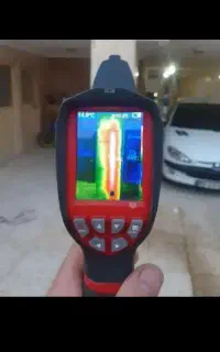 نشت‌یابی‌بادستگاه‌نقطه‌زن لوله‌کشی‌تعمیرات