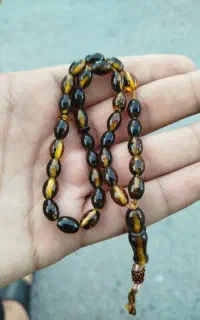 تسبیح کهربا . سندلوس . شاه مقصود . کهنه