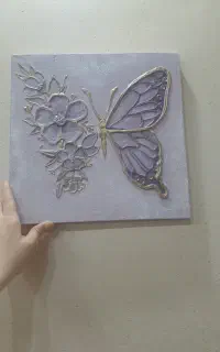 تابلو پروانه برجسته