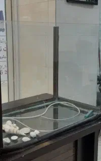 فروش آکواریوم کاملا نو و سالم به همراه پمپ