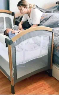 تخت کنار مادر تخت نوزاد تخت کودک جیکل خارجی