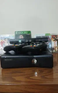 ایکس باکس360 xbox کاملاسالم جیتک شده با کینکت