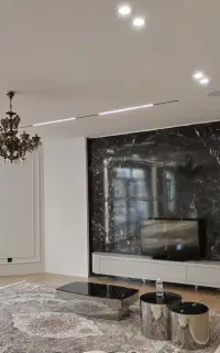 Tv wall تی وی وال (میز تلویزیون) آینه کنسول مدرن