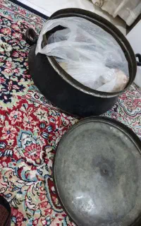 دوتا قابلمه مس قدیمی