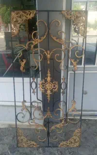 پنجره آهن طرح فرفوژه