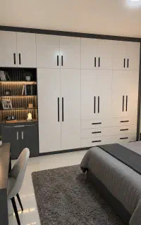 کابینت و دکوراسیون داخلی چوبین سبز