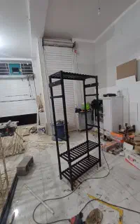 رگال چوبی لباس