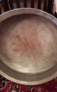 دیگ و مجمع و ماهیتابه و بادیه مسی