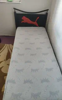تخت خواب فلزی با تشک